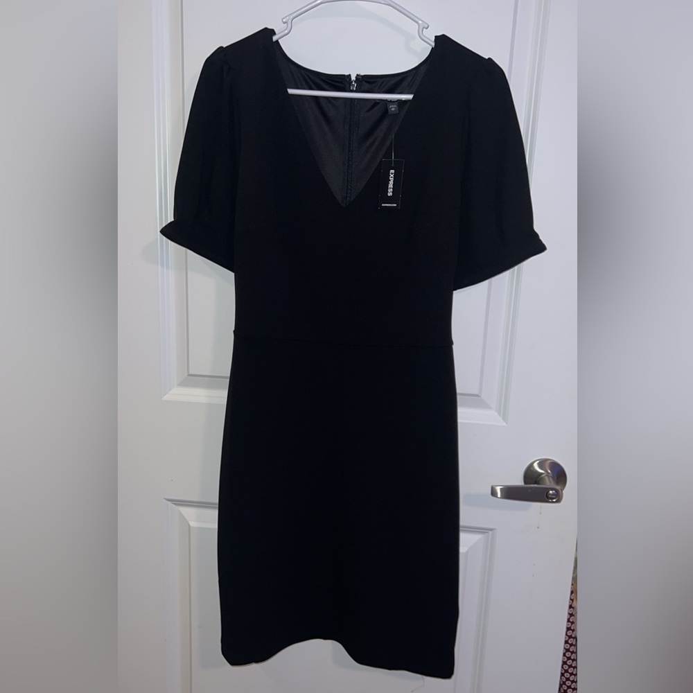 NWT Express black gorgeous sophisticated dress! Size Medium